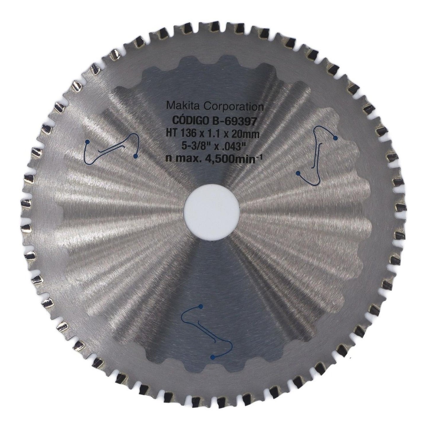 Disco Sierra Efficut 136mm (5 - 11/32'') 45 D (metal) Makita - Herram.cl