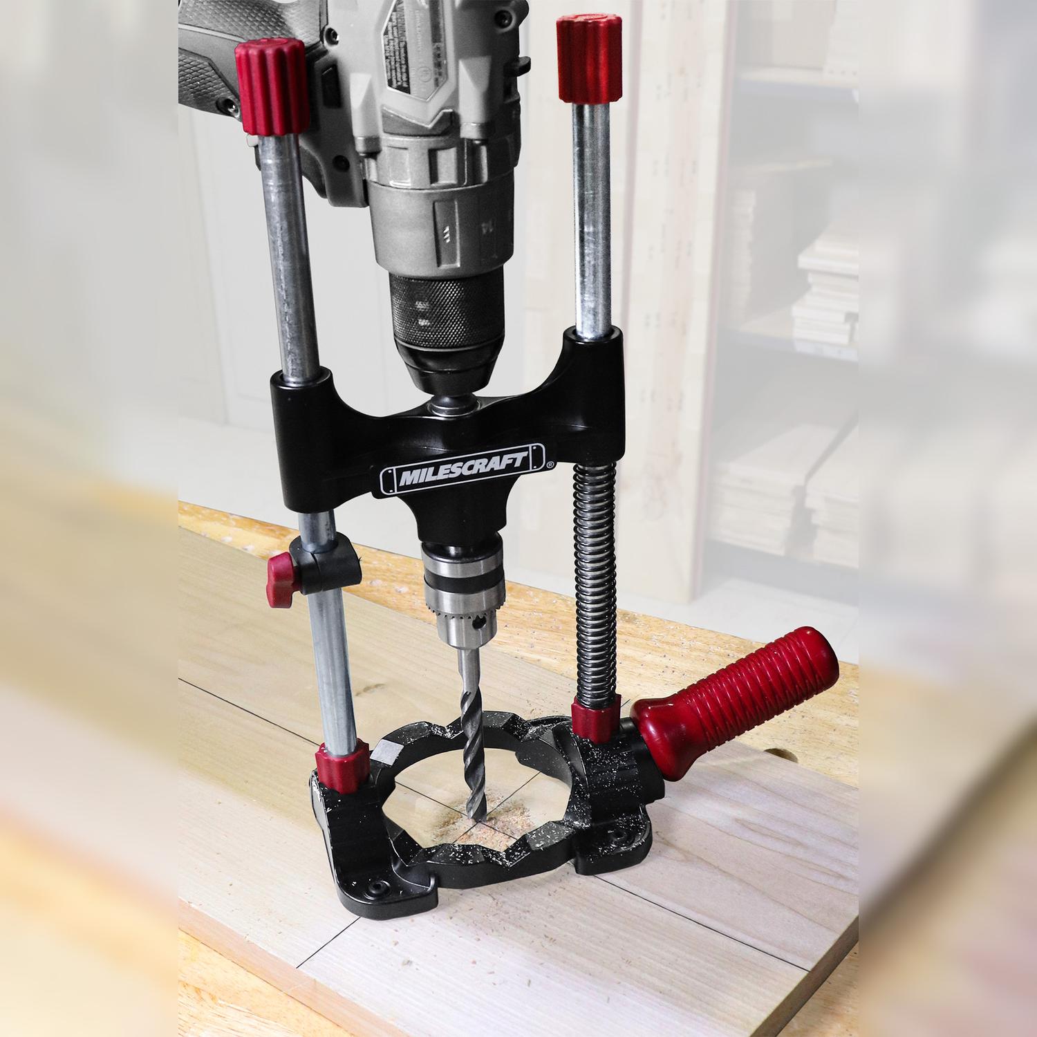 Soporte Taladro Portátil Mandril 3/8'' - Milescraft - Herram.cl