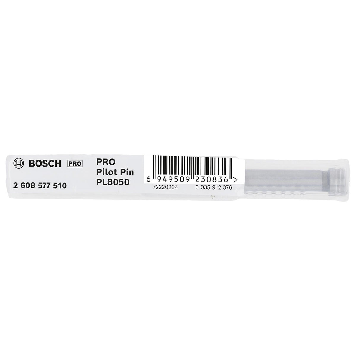 Pin Guía Bosch 8x106mm para Brocas Anulares TCT ø17-50x50mm - Herram.cl