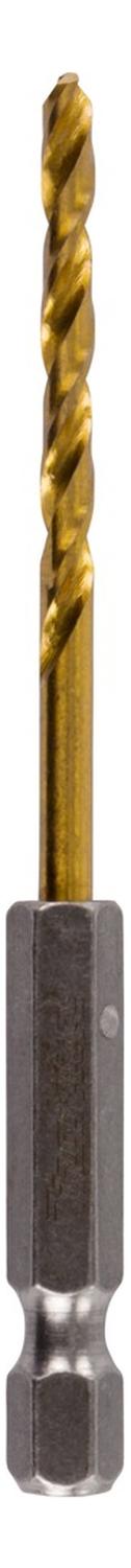 Broca Metal HSS - Tin 3,3x82mm (Toma Hex. 1/4'') - Makita - Herram.cl