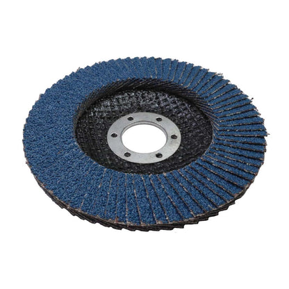 Pack 5 Discos Flap Para Acero Inix 4 1/2'' Zirconio - Alpha - Herram.cl