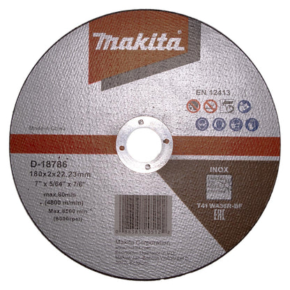 Disco de Corte Inox 7''x2mm WA36R-BF - Makita - Herram.cl