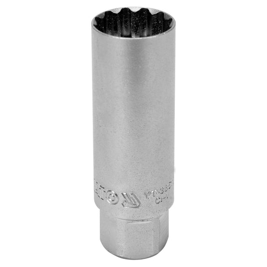 Dado para Bujía 12P Yato YT-38511 3/8'' 16mm Magnético CrV - Herram.cl