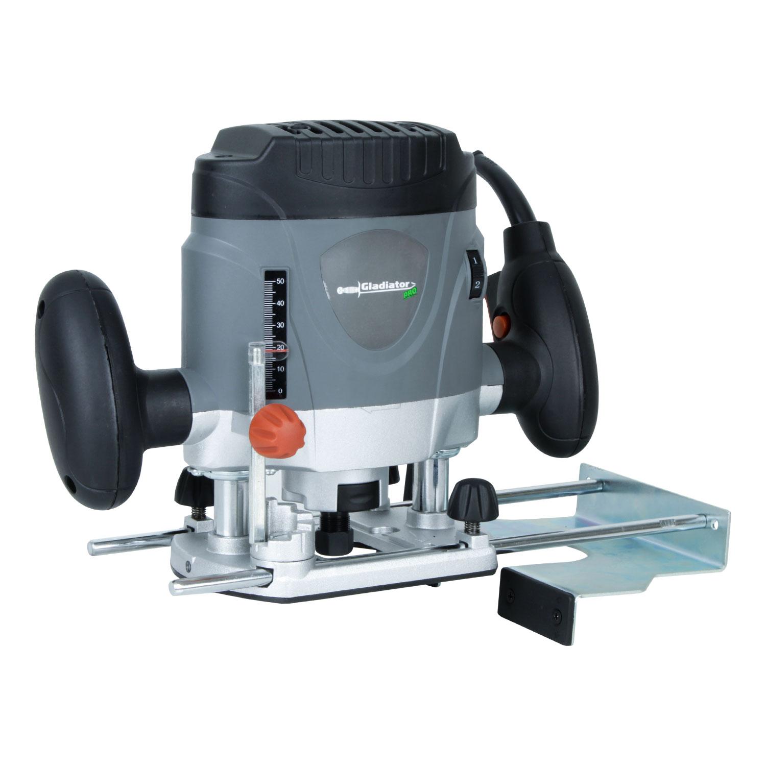 Rebajadora Tupi 1/4'' 1200 W - Gladiator - Herram.cl