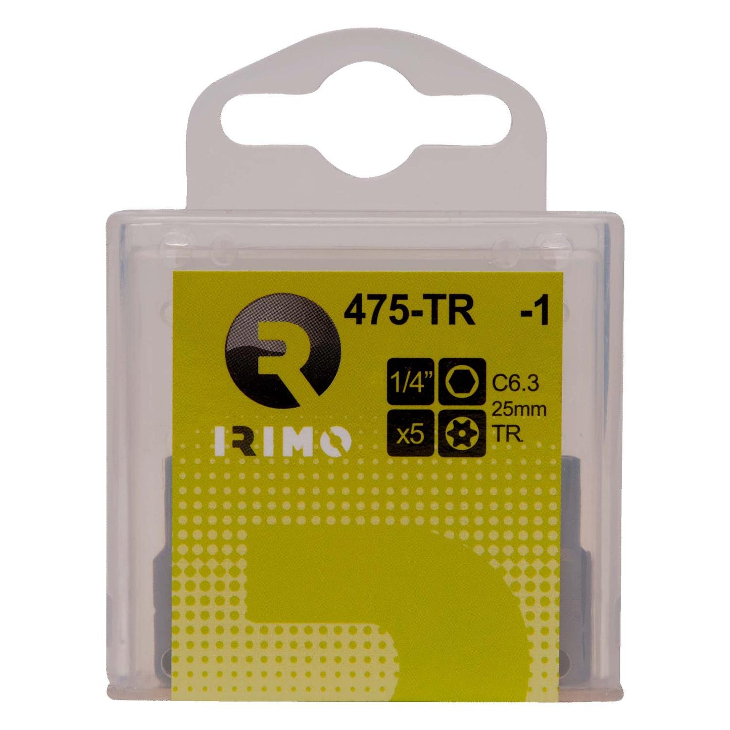Puntas de Atornillar TR25x25mm 5 Pzas - Irimo - Herram.cl