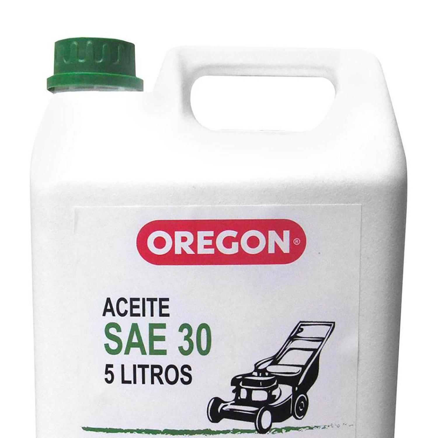 Aceite Motor 4 Tiempos SAE 30 | 5 L - Oregon - Herram.cl