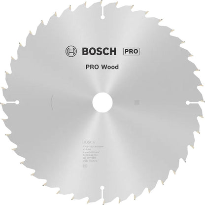 Disco De Sierra Circular PRO Wood 12''x2,5x30mm 40 D - Bosch - Herram.cl