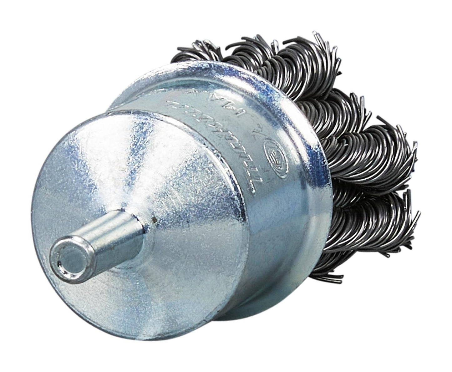 Grata Pincel Acero Trenzado 28mm(1 - 7/64'') Toma 1/4'' - Makita - Herram.cl