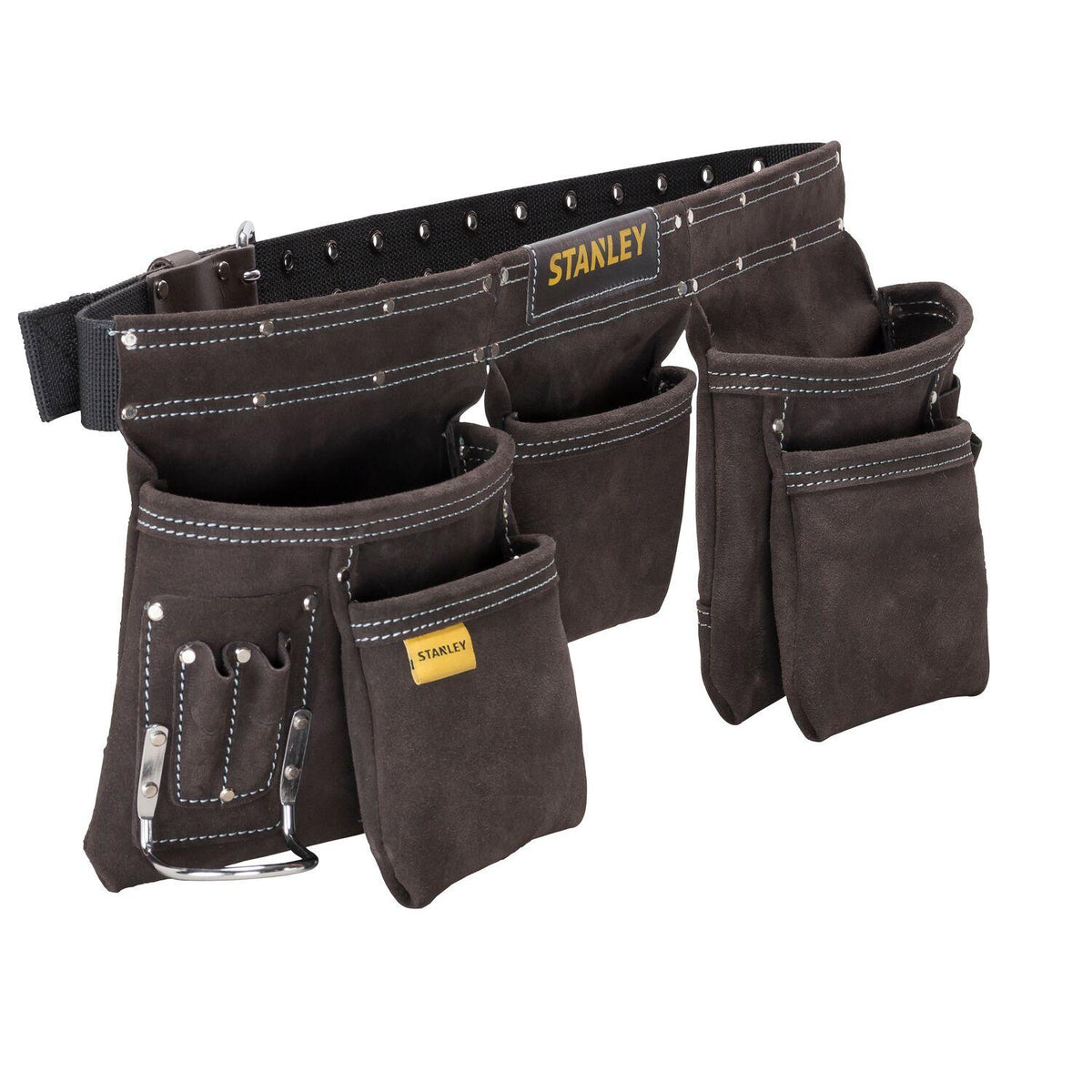 Cinturón de Cuero Stanley STST1-80113 Portaherramientas - Herram.cl
