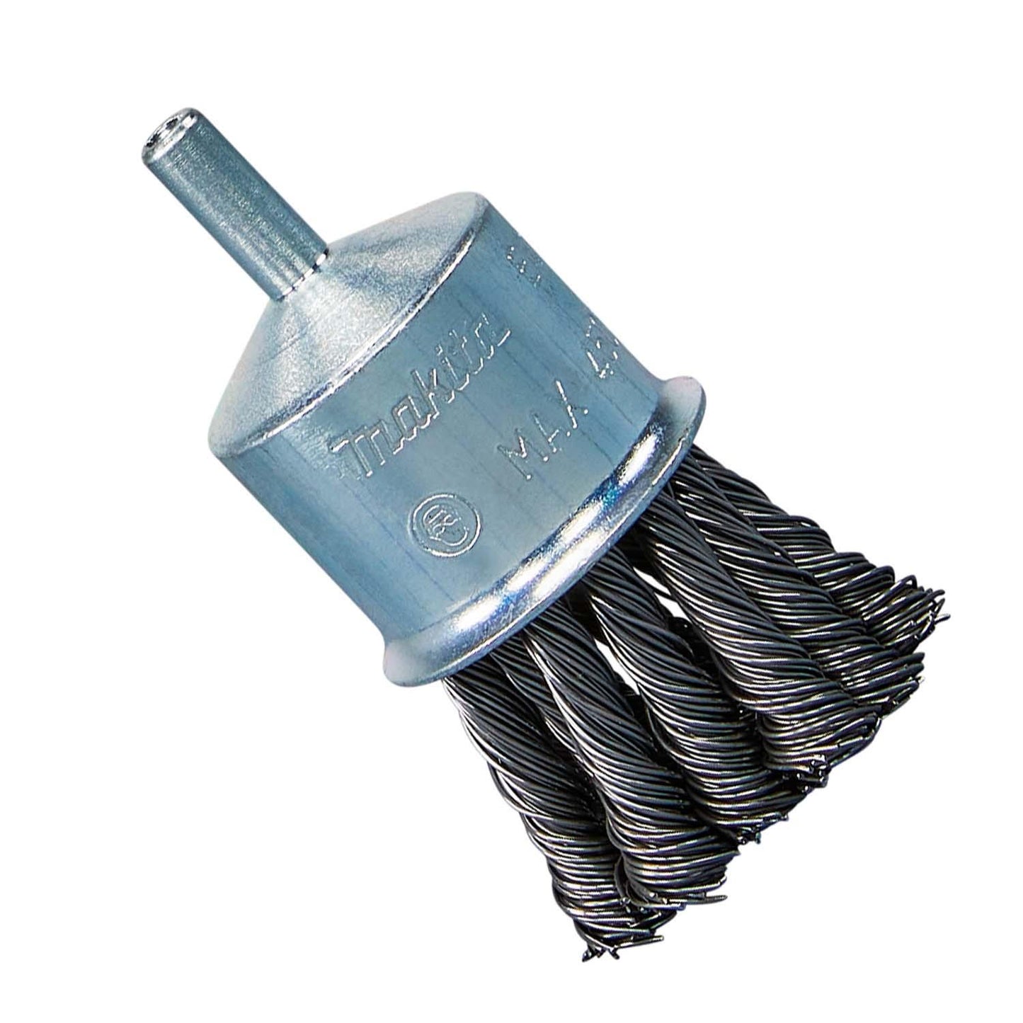 Grata Pincel Acero Trenzado 28mm(1 - 7/64'') Toma 1/4'' - Makita - Herram.cl