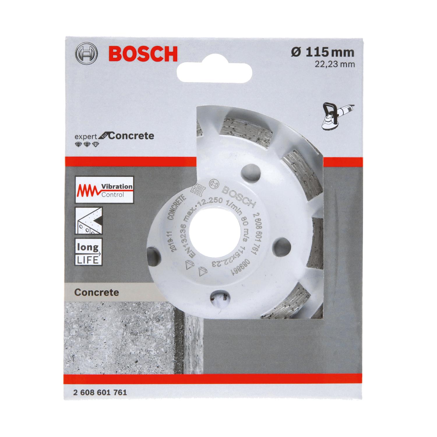 Copa Diamantada Expert Doble Segmento 4 1/2'' - Bosch - Herram.cl