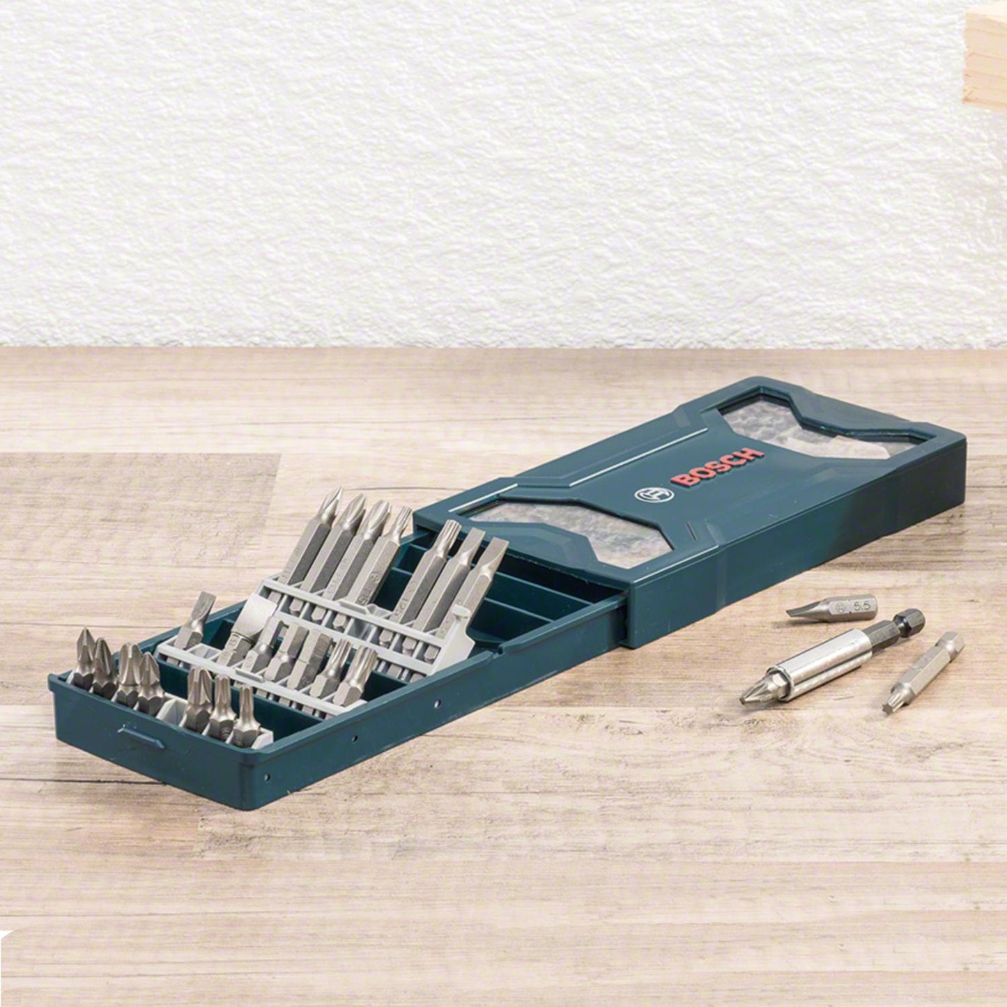 Set de Puntas para atornillar Bosch Mini X - Line con 25 Pzas - Herram.cl
