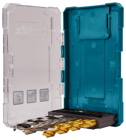 Set Brocas Para Madera/Metal/Concreto (5 - 8) 9 Pzas - Makita - Herram.cl