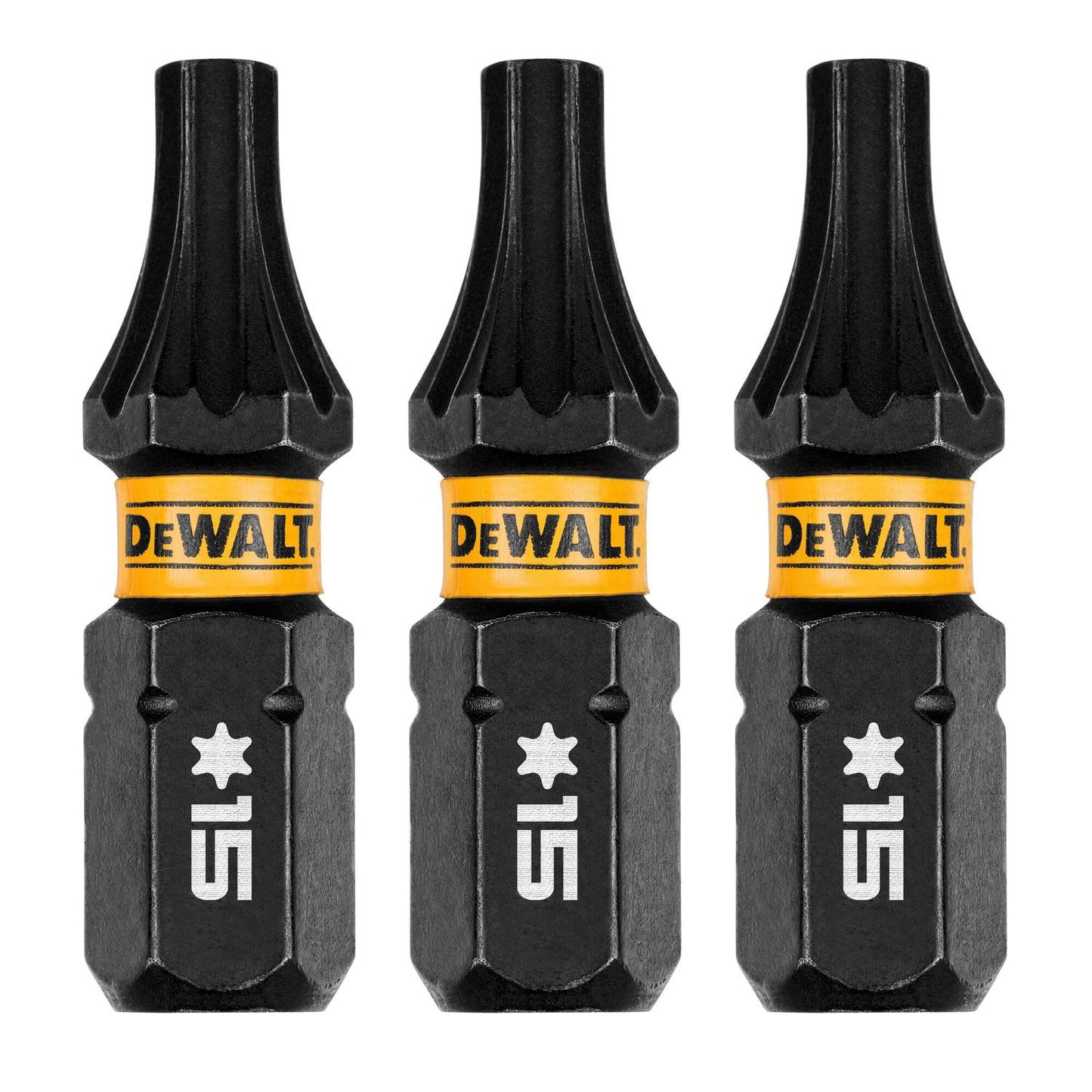 Puntas FLEXTORQ T15 - 1'' (25.4mm) 3 Pzas - DeWALT - Herram.cl