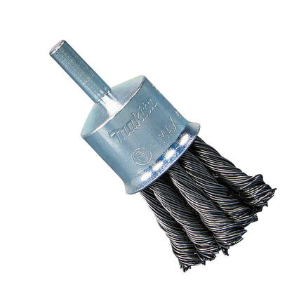 Grata Pincel Acero Trenzado 24mm (1'') Toma 1/4'' - Makita - Herram.cl