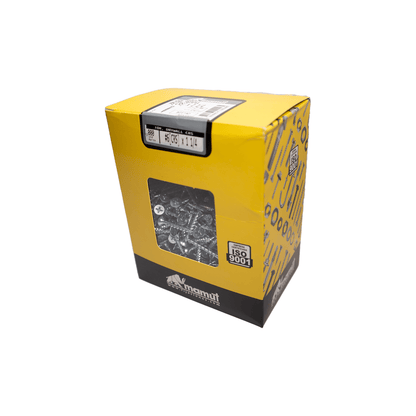 Tornillo Dry Rosca Mad Zn Crs  6 - 9 X 1 1/4''(1000 U) - Mamut - Herram.cl
