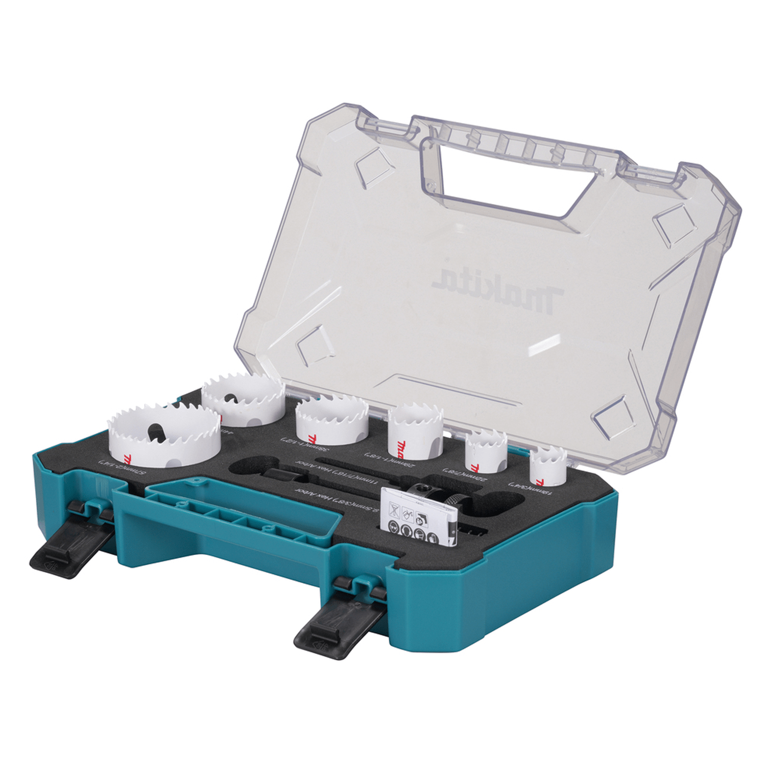 Set Sierras Copas BIM 19, 22, 29, 38, 44 y 57mm (Plomeria) 6 Pzas. - Makita - Herram.cl