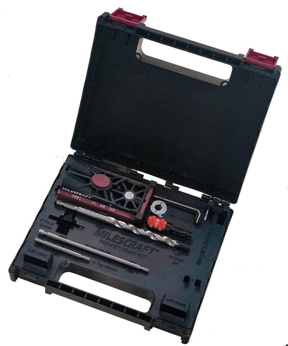 Kit Guía Perforación para Agujeros Ocultos - Milescraft - Herram.cl