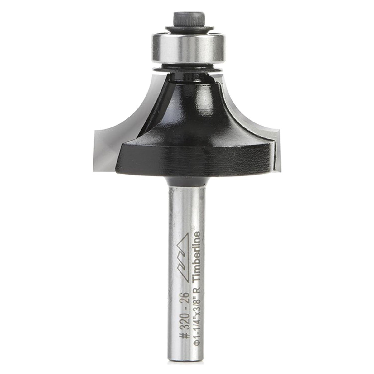 Fresa Redondeado R3/8'' Vástago 1/4'' 320-26 - Timberline - Herram.cl