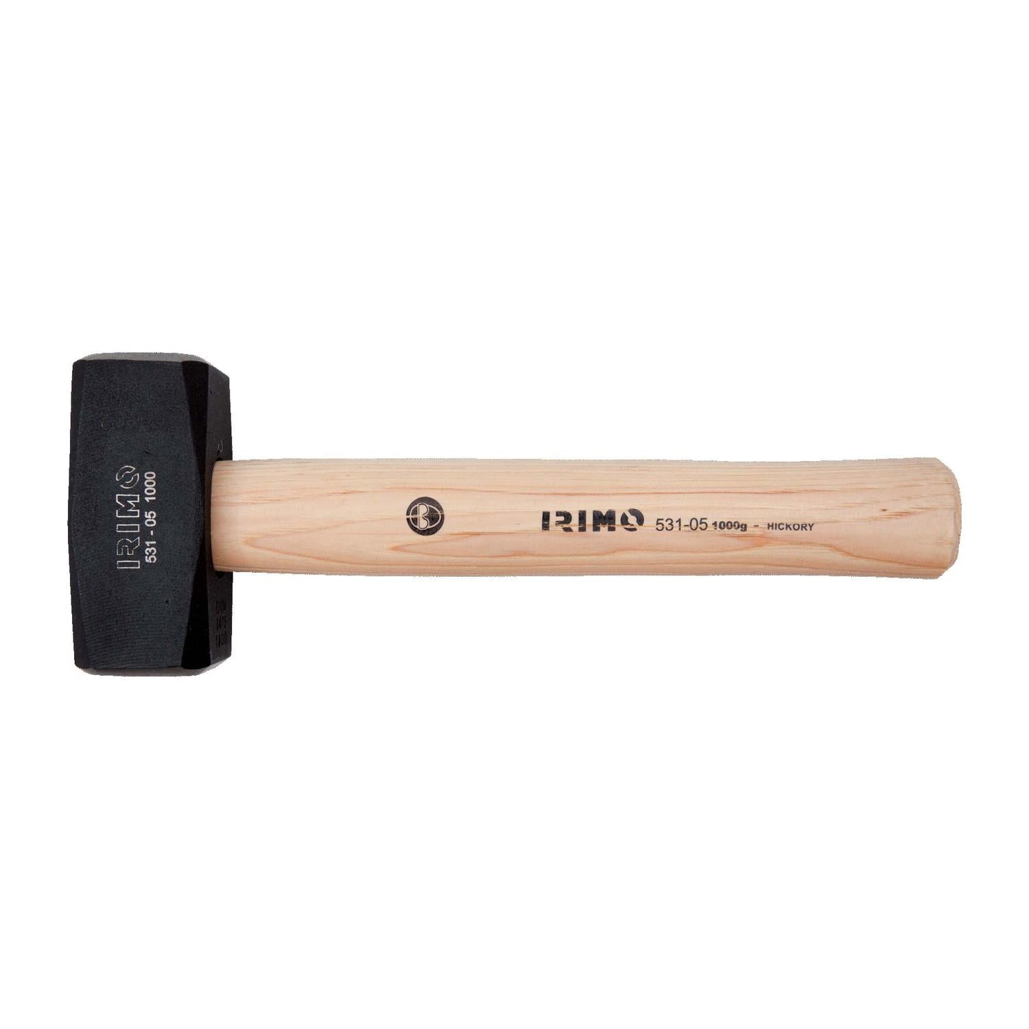 Martillo Mazo Cabeza 45mm con mango de nogal 1500g - Irimo - Herram.cl
