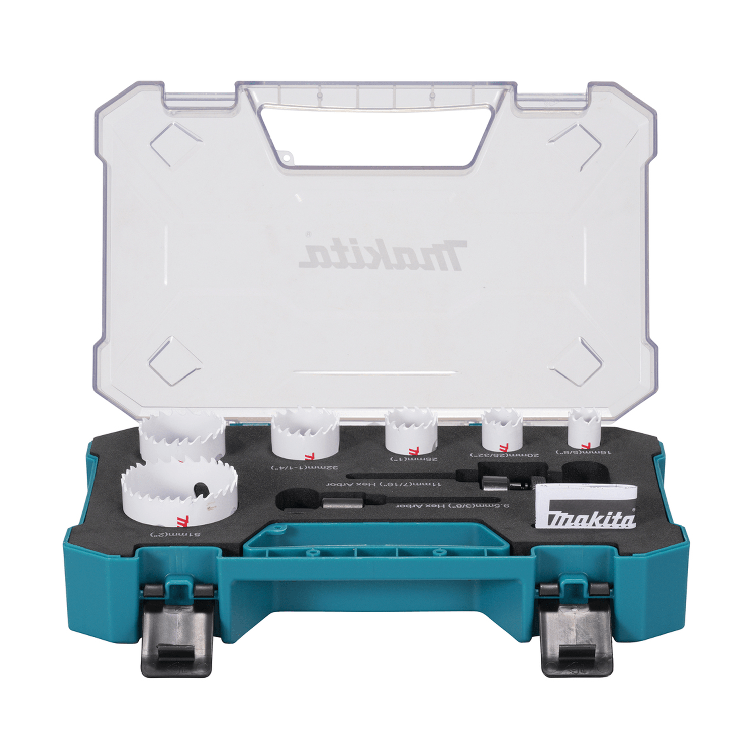 Set Sierras Copas BIM 16, 20, 25, 32, 40, 51mm (Electricista) 6 Pzas. - Makita - Herram.cl