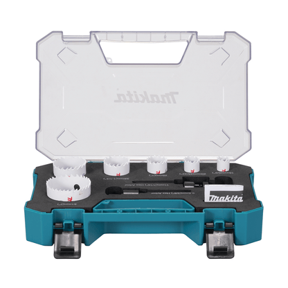 Set Sierras Copas BIM 16, 20, 25, 32, 40, 51mm (Electricista) 6 Pzas. - Makita - Herram.cl