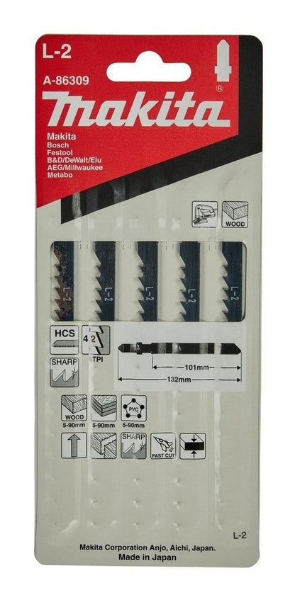 Hoja De Calar 101mm 6T Madera, Plástico - Makita - Herram.cl