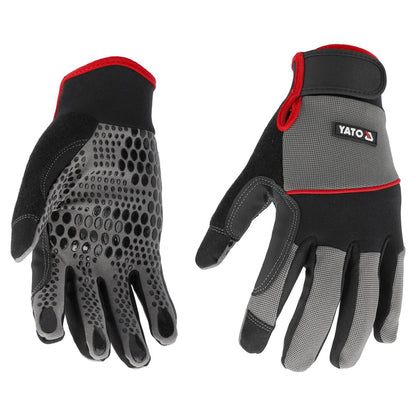 Guantes Trabajo Antideslizantes Talla 10 Yato YT-74666 - Herram.cl