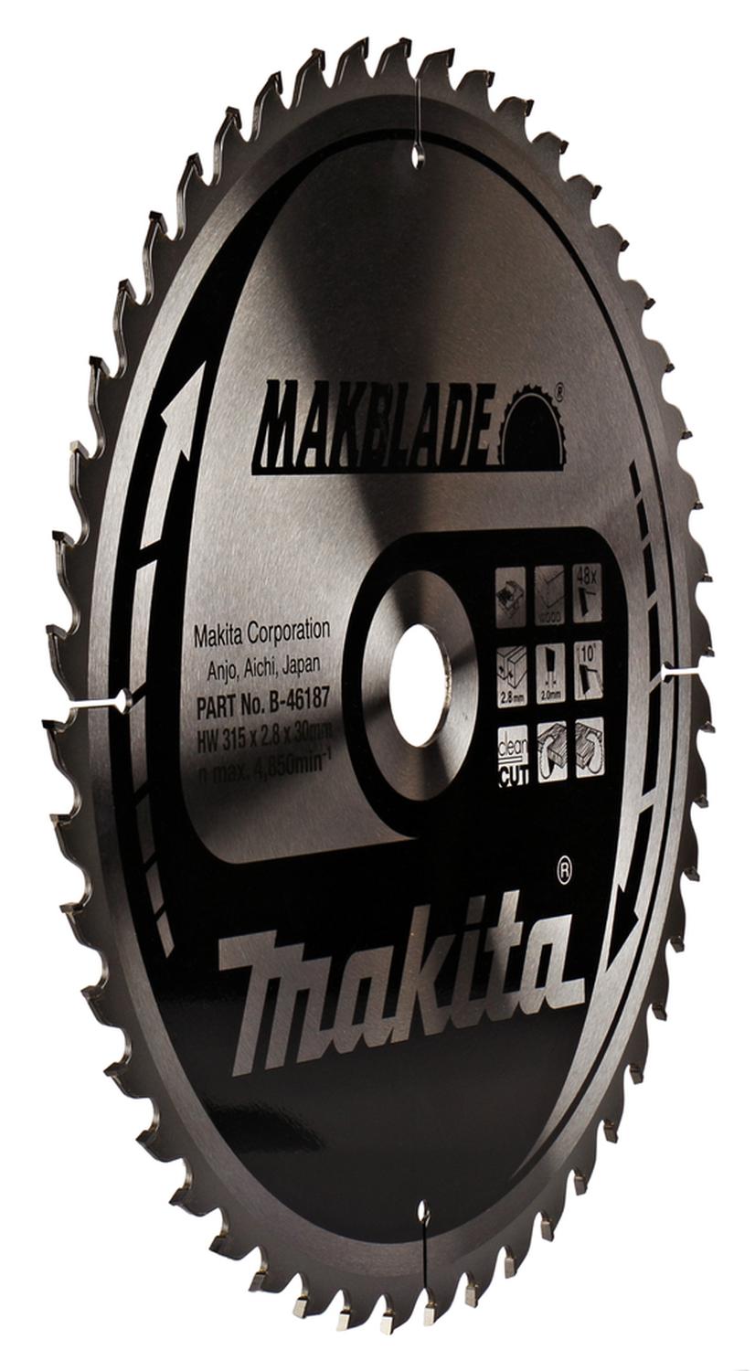 Disco de Sierra MAKBLADE 315x30x2,8mm 48 D (2712) - Makita - Herram.cl