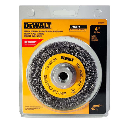Grata Circular Ondulada 101x0,3mm (4'') / M14 - DeWALT - Herram.cl