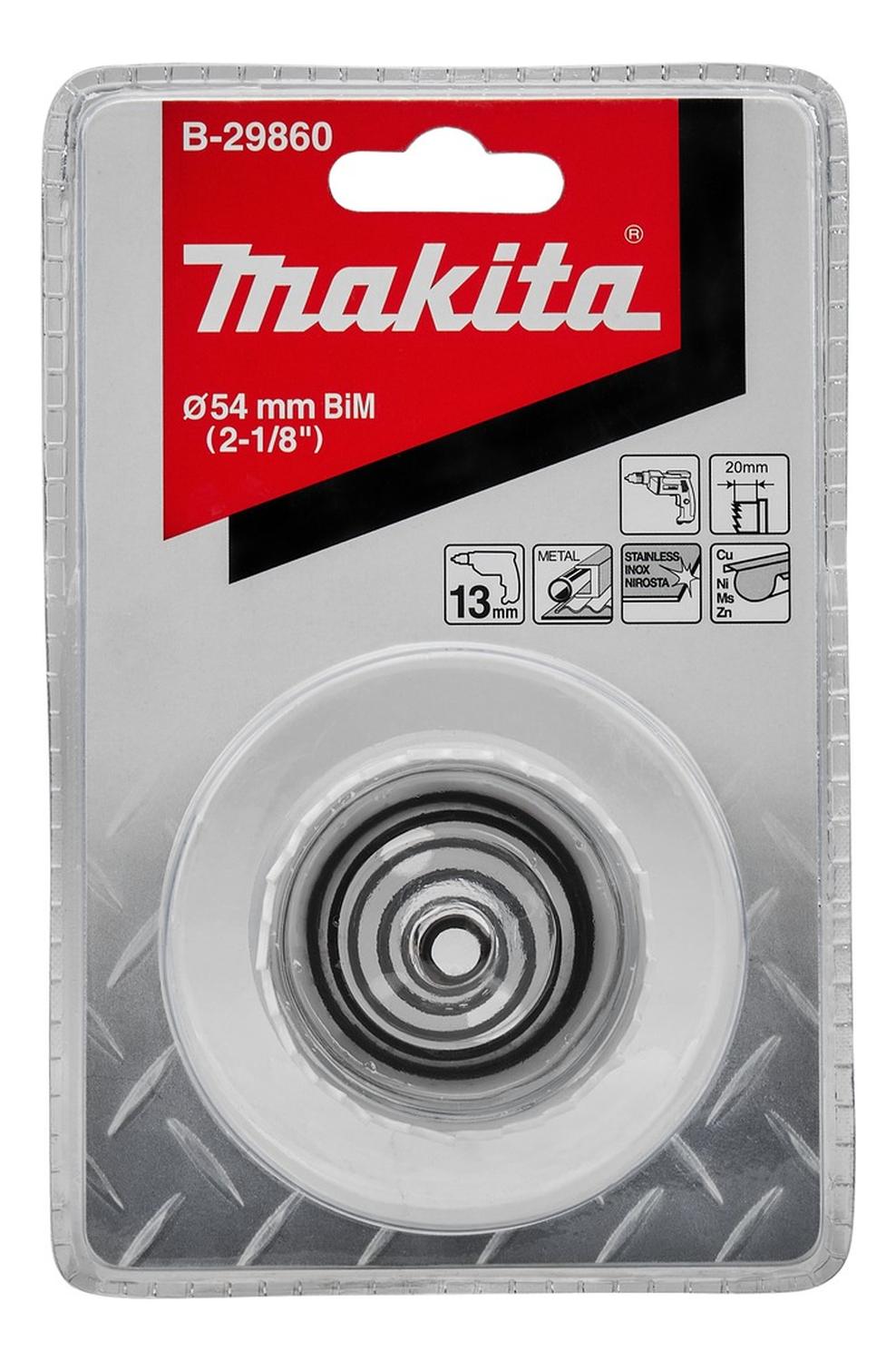 Sierra Copa Bim Acero Inox 54mm (2 1/8'') - Makita - Herram.cl