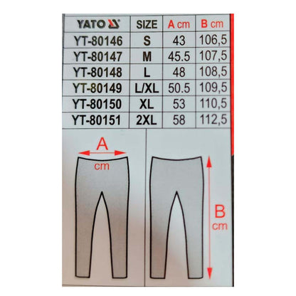 Pantalon De Trabajo 8 Bolsillos BASALT - Yato - Herram.cl