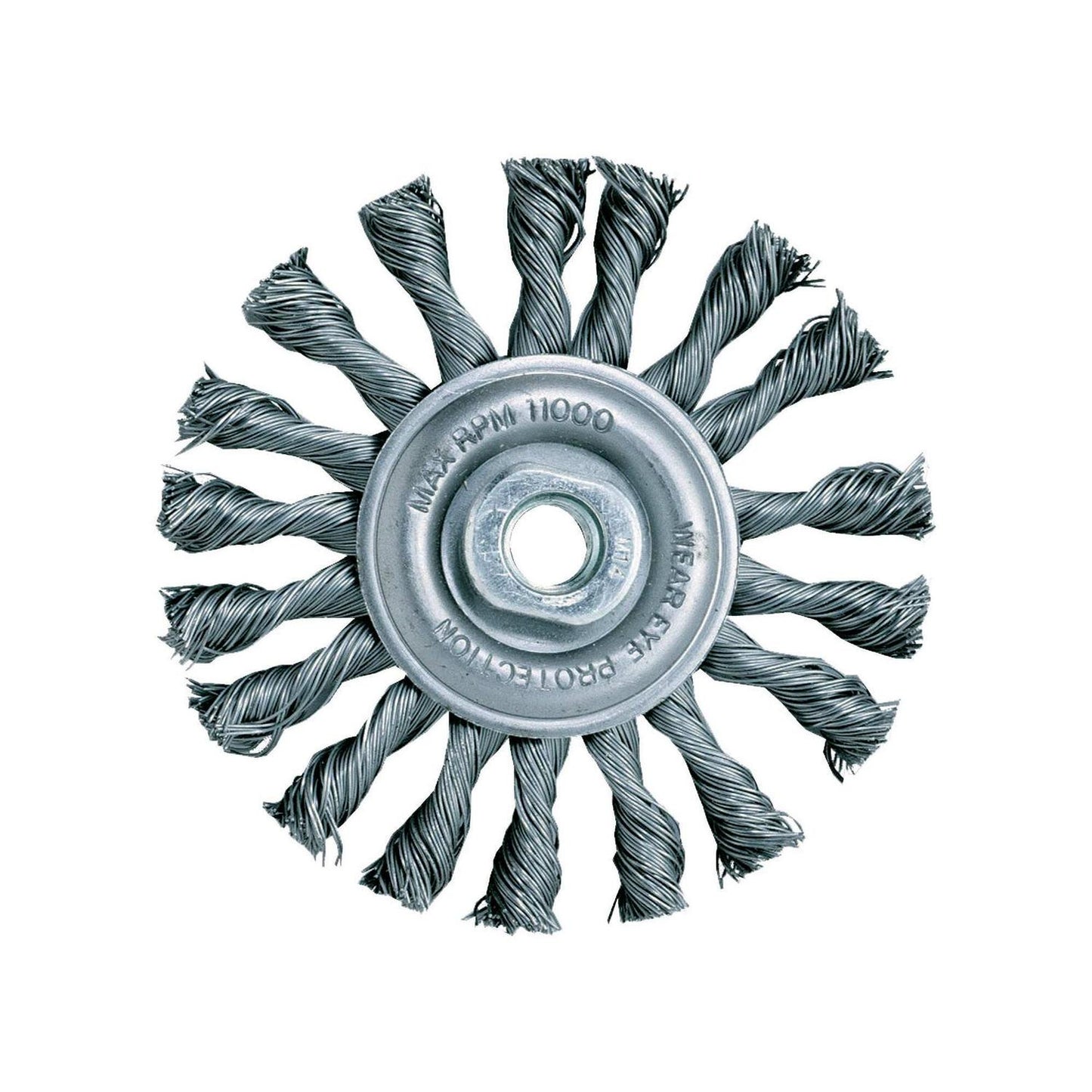 Grata Circular Acero Trenzado 4 - 1/2'' Toma M14 - DeWALT - Herram.cl