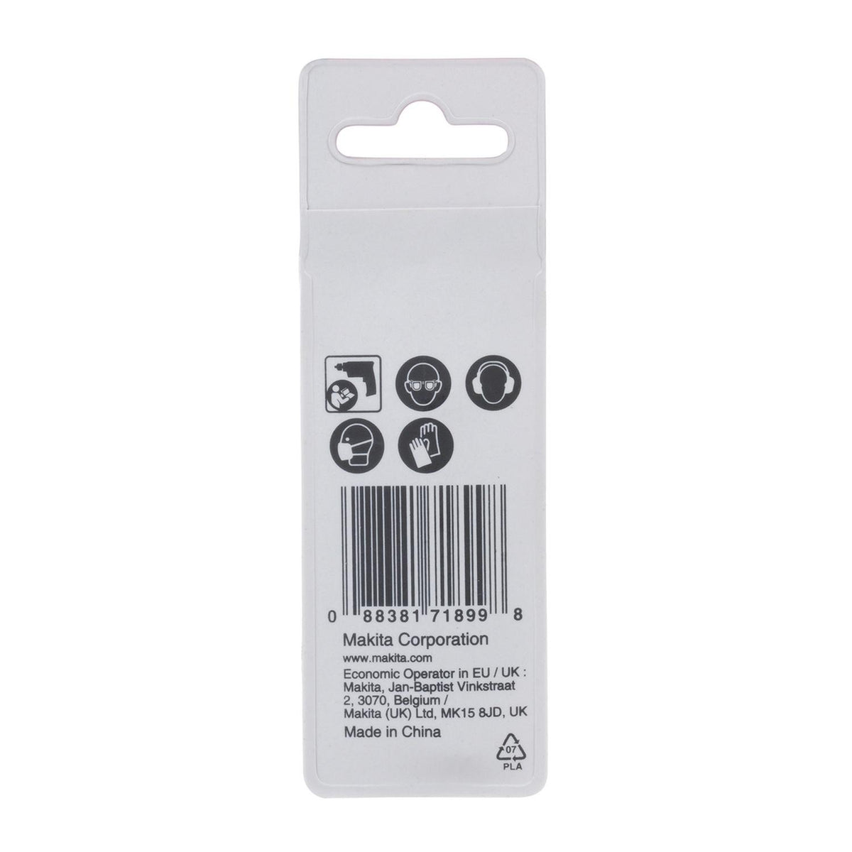 Broca Para Metal HSS-GS 3.0x61mm 2 Pzas - Makita - Herram.cl
