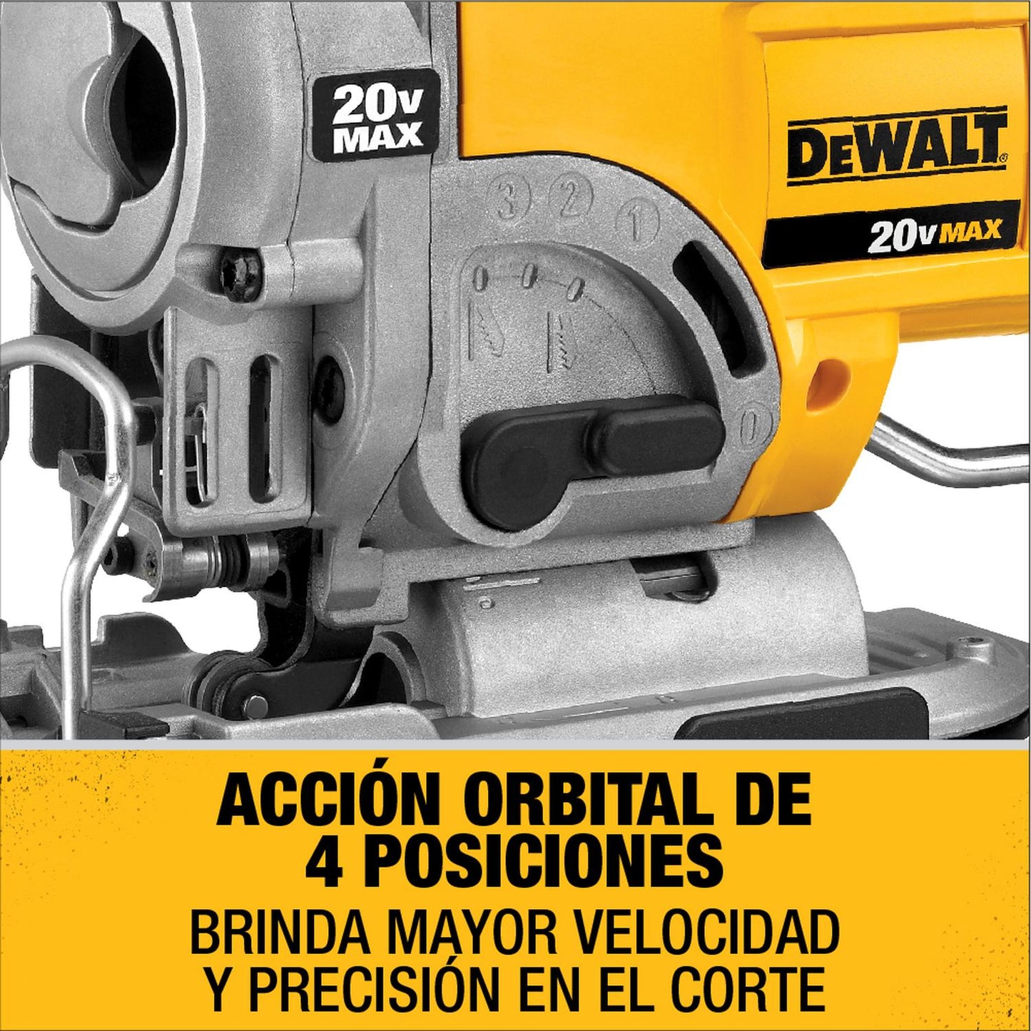 Sierra Caladora Inalambrica 20V Max. Sin Baterias - DeWalt - Herram.cl