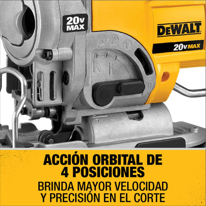 Sierra Caladora Inalambrica 20V Max. Sin Baterias - DeWalt - Herram.cl