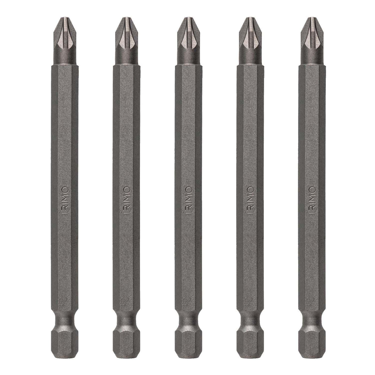 Puntas De Atornillar Pozidriv PZ1x89mm 5 Pzas - Irimo - Herram.cl