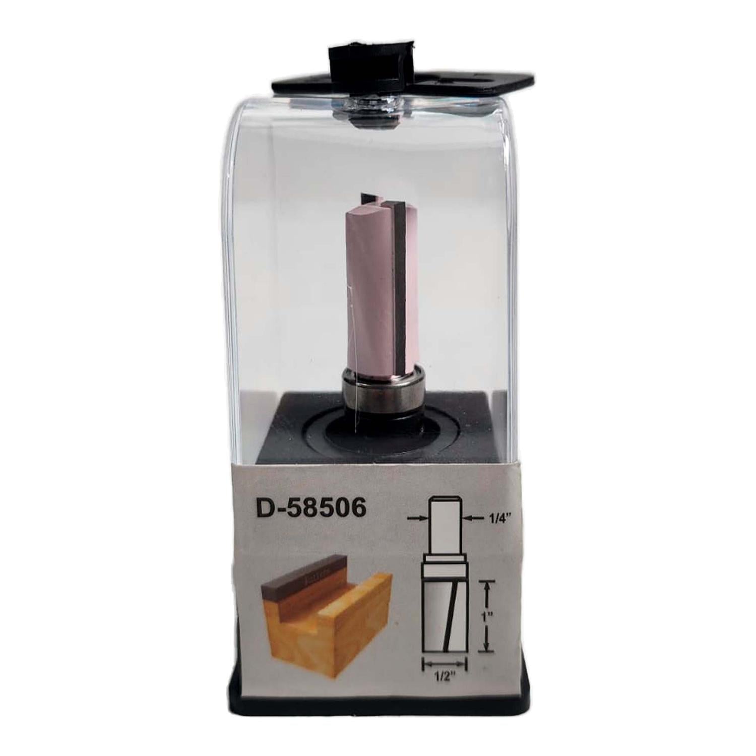 Fresa de Enrasar C/rodamiento 1/2''x1'' Toma 1/4'' - Makita - Herram.cl