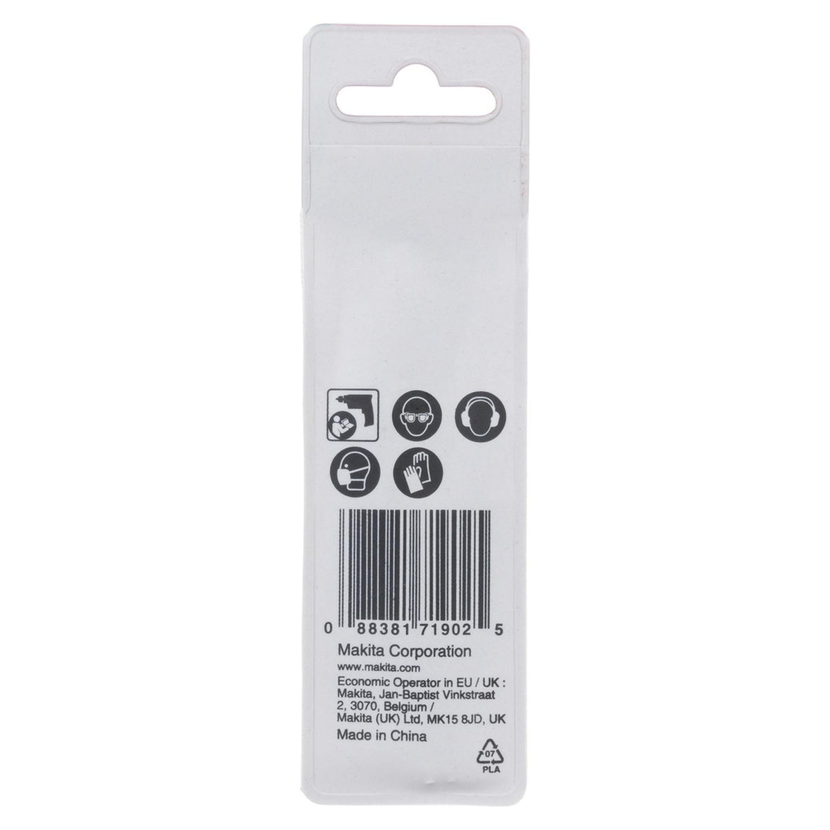 Broca Para Metal HSS-GS 3.5x70mm 2 Pzas - Makita - Herram.cl