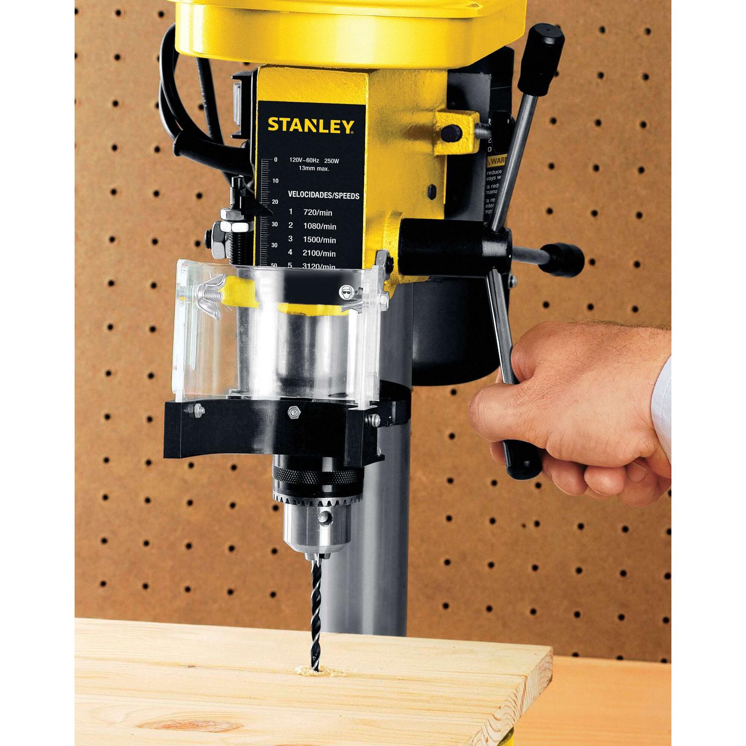 Taladro de Banco de 1/2'' 250 W (0,335 HP) - Stanley - Herram.cl