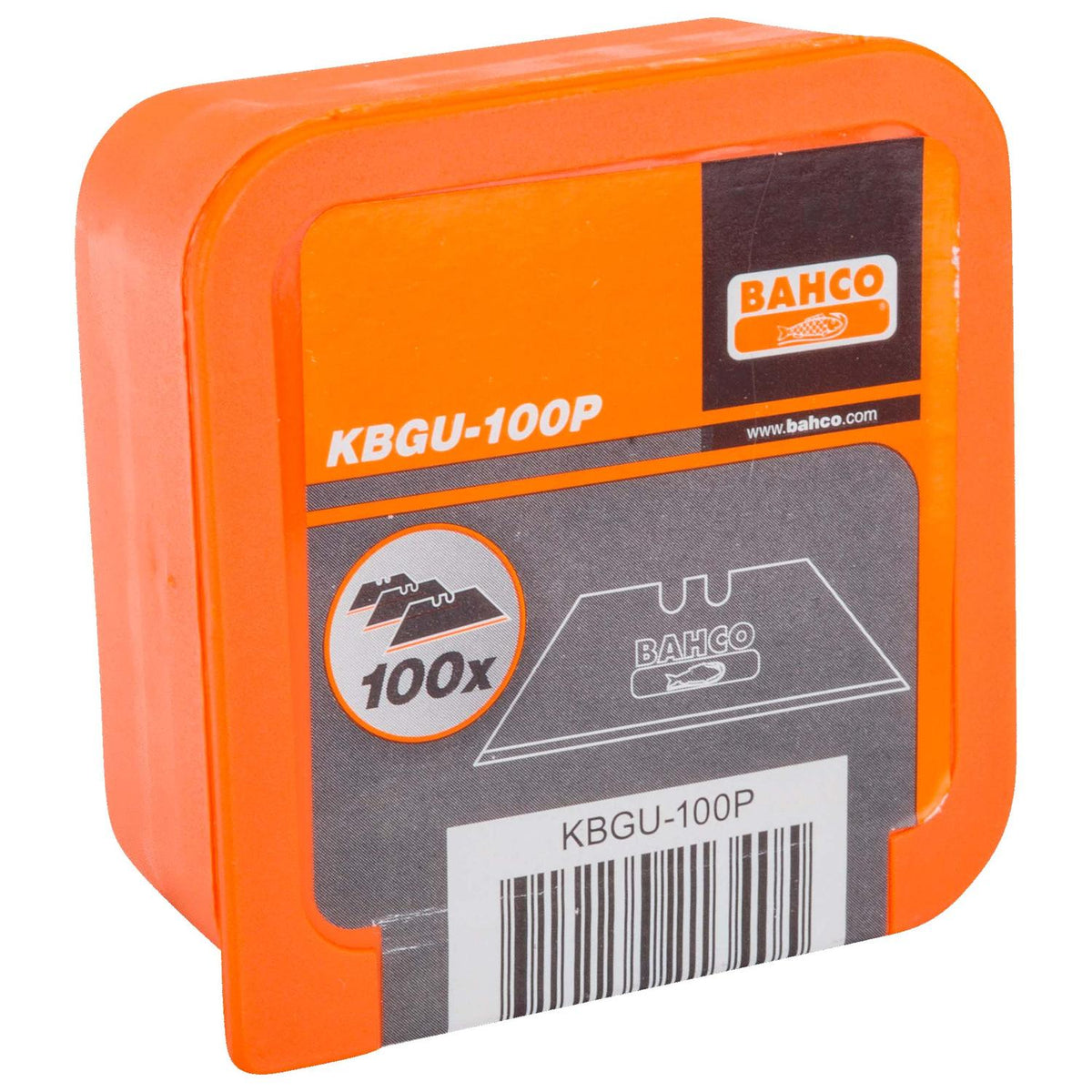 Hojas Trapezoidal Para Cúters 60x19mm / 100 Pzas - Bahco - Herram.cl