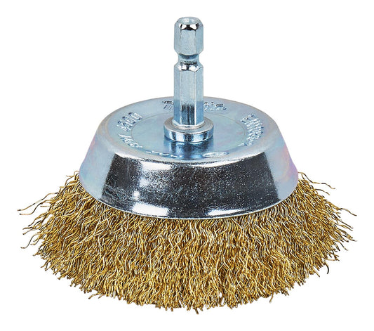 Grata Copa Latón Ondulado 63mm (2 - 1/2'') Toma 1/4'' - Makita - Herram.cl