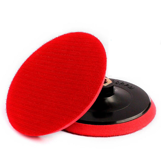 Plato Soporte Disco Lija Velcro 115mm - HEMIC - Herram.cl
