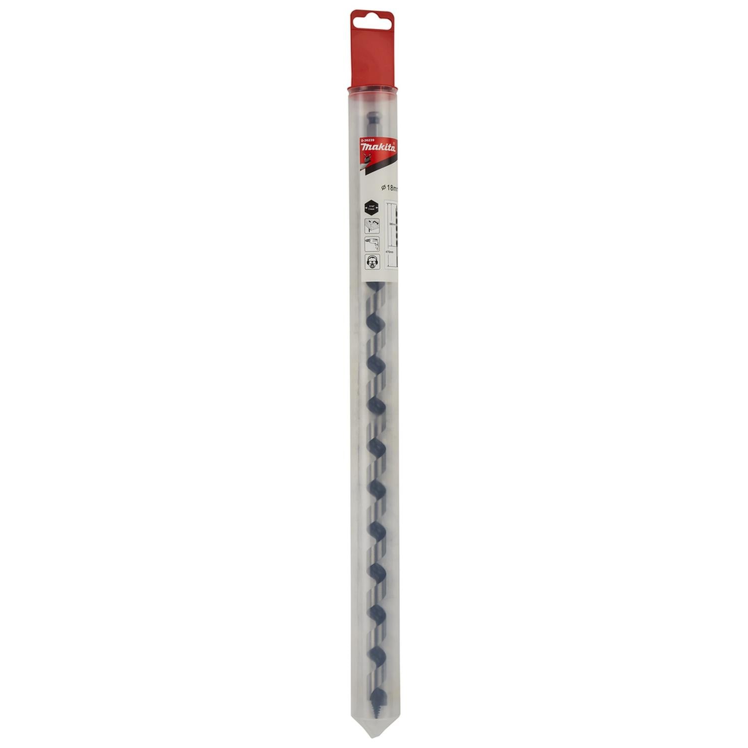 Broca Para Madera 18x470mm (Tipo Barreno) - Makita - Herram.cl