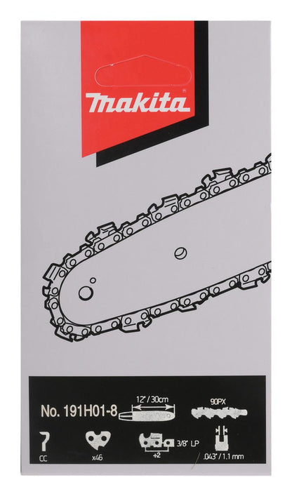 Cadena Podadora De Altura 12''/3/8''/1,1mm/46 Eslab - Makita - Herram.cl
