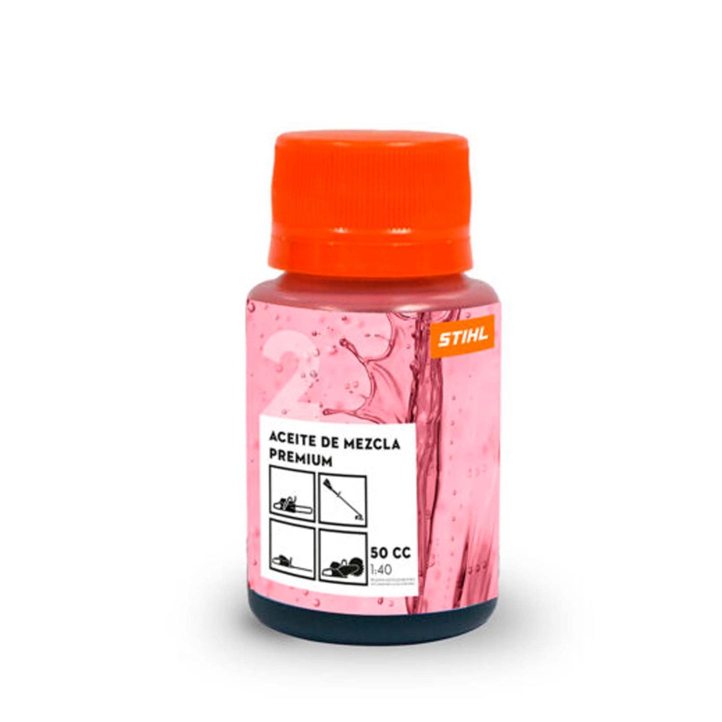 Aceite Mezcla Premium 2T / 1:40 / 50cc - Stihl - Herram.cl