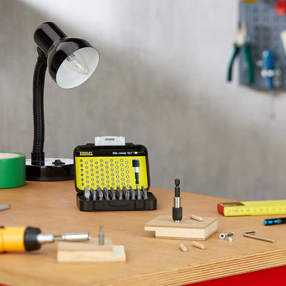 Set Puntas Atornillar Stanley FATMAX 1/4'' 61 Pzas 1-13-902 - Herram.cl