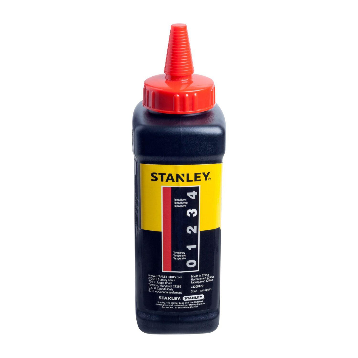 Tiza Roja Stanley 47-804LA 226g Polvo para Tizador - Herram.cl