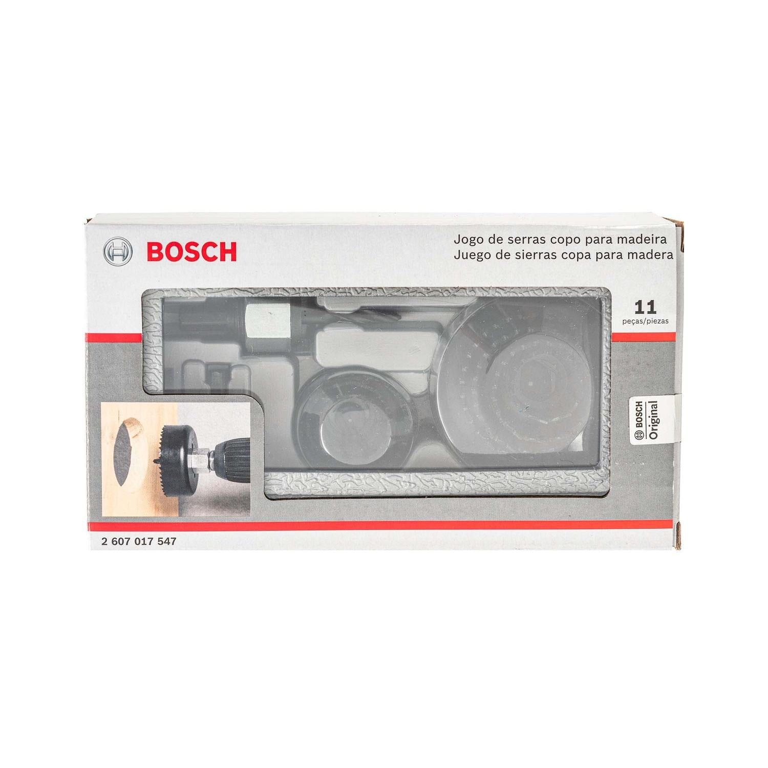 Juego De Sierras copa para Madera 11 Pzas - Bosch - Herram.cl