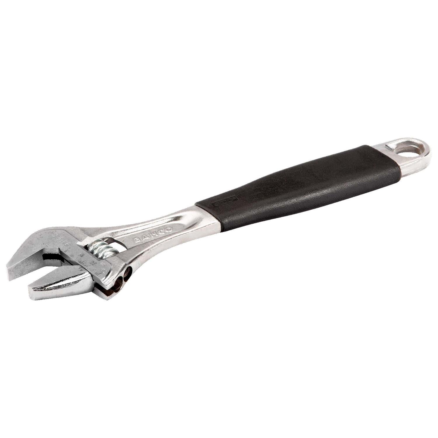 Llave ajustable ''inglesa'' ERGO 8'' mango de goma - Bahco - Herram.cl